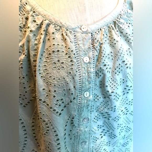 Faherty brand Cute Women Organic cotton Dress.. Size Medium - Picture 5 of 11